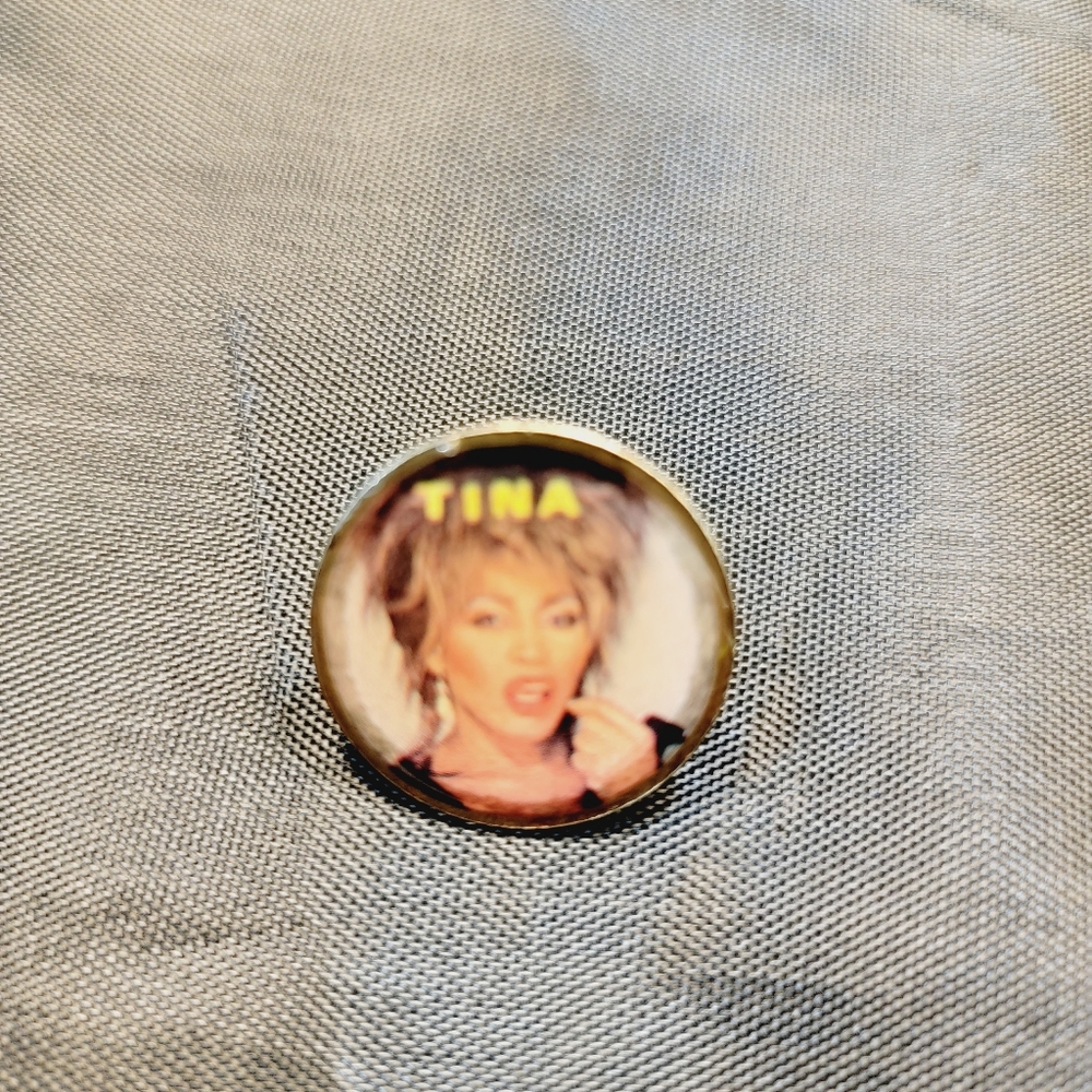 Vintage Tina Turner Pin